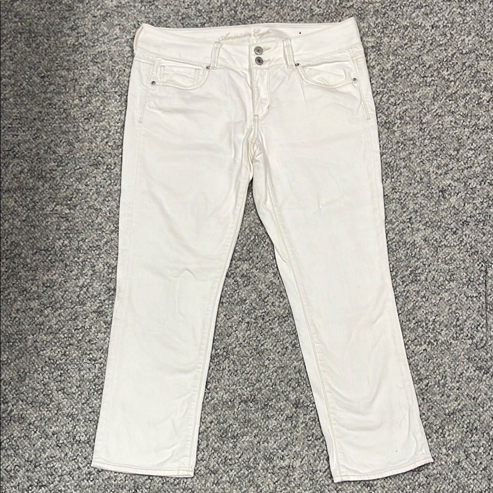 American Eagle Cropped Artist Jeans